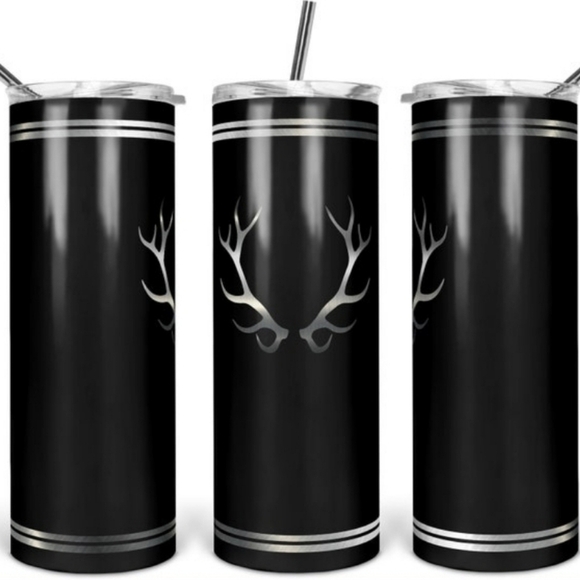 Black Antler Design Stainless Steel Tumbler 30 Ounce - Picture 6 of 6